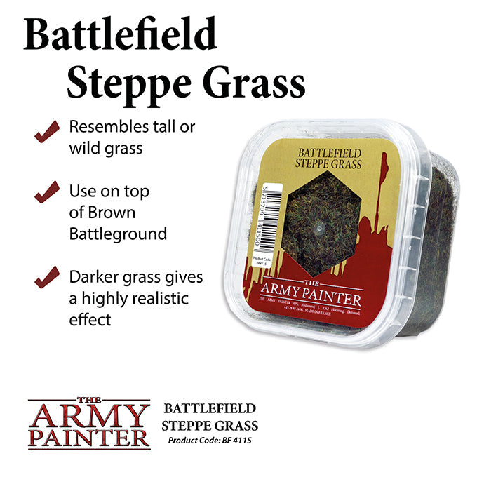 Army Painter Tools: Basing: Steppe Grass (ONLINE ORDER ONLY)