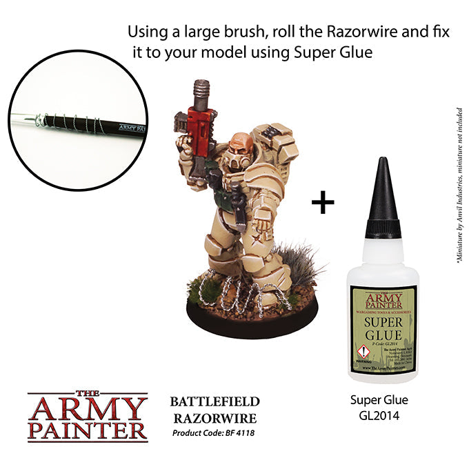 Army Painter Tools: Basing: Battlefield Razorwire (ONLINE ORDER ONLY)