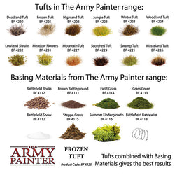 Army Painter Tools: Battlefields: Frozen Tuft (ONLINE ORDER ONLY)