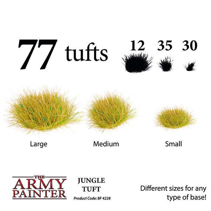 Army Painter Tools: Battlefields: Jungle Tuft (ONLINE ORDER ONLY)