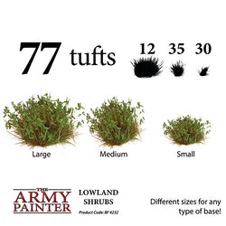Army Painter Tools: Battlefields: Lowland Shrubs (ONLINE ORDER ONLY)