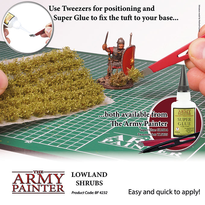 Army Painter Tools: Battlefields: Lowland Shrubs (ONLINE ORDER ONLY)