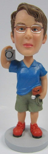 Male Videographer Bobblehead (ONLINE ORDER ONLY)