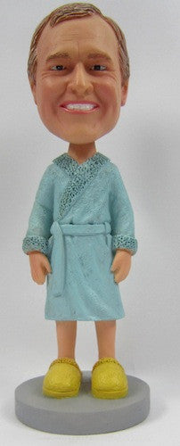 Male Bathrobe Bobblehead (ONLINE ORDER ONLY)