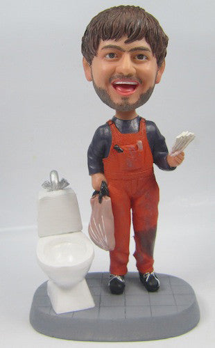 Bathroom Tile Setter Bobblehead (ONLINE ORDER ONLY)