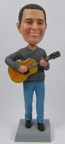 Male Guitar Bobblehead #6 (ONLINE ORDER ONLY)