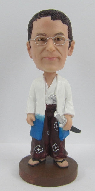 Samurai Bobblehead with Sword (ONLINE ORDER ONLY)