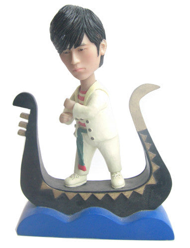 Bobblehead Paddling Gondola Boat (ONLINE ORDER ONLY)