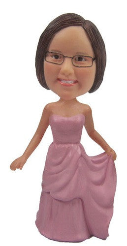 Pink Dress Bobblehead #2 (ONLINE ORDER ONLY)