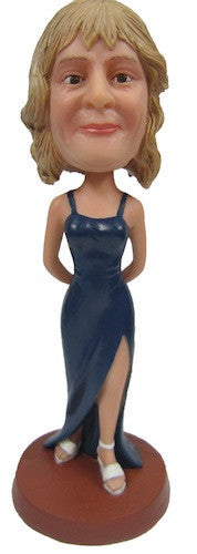 Blue Dress Bobblehead #1 (ONLINE ORDER ONLY)