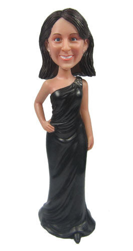 Elegant Dress Bobblehead #2 (ONLINE ORDER ONLY)