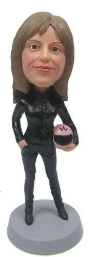 Racer Female Bobblehead (ONLINE ORDER ONLY)