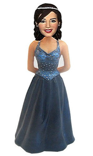 Elegant Dress Bobblehead #3 (ONLINE ORDER ONLY)