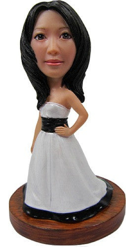Elegant Dress Bobblehead #4 (ONLINE ORDER ONLY)