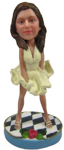 Marilyn Monroe Inspired Bobblehead (ONLINE ORDER ONLY)