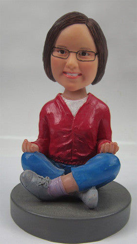 Yoga Female Bobblehead #1 (ONLINE ORDER ONLY)
