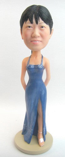 Elegant Dress Bobblehead #6 (ONLINE ORDER ONLY)