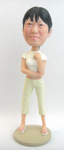 Casual Female Bobblehead #15 (ONLINE ORDER ONLY)