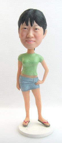Casual Female Bobblehead #17 (ONLINE ORDER ONLY)