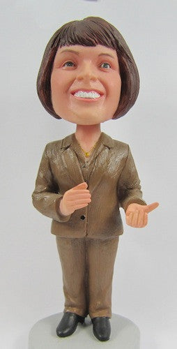 Business Woman Bobblehead #5 (ONLINE ORDER ONLY)