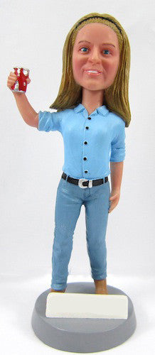 Casual Female Bobblehead #21 (ONLINE ORDER ONLY)