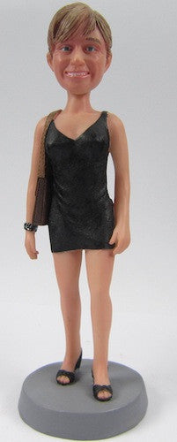 Female Dress Bobblehead #1 (ONLINE ORDER ONLY)