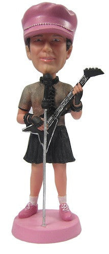 Female Rockstar Bobblehead #2 (ONLINE ORDER ONLY)