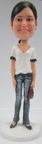Casual Female Bobblehead #29 (ONLINE ORDER ONLY)