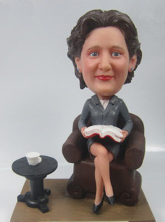Business Woman Bobblehead #8 (ONLINE ORDER ONLY)