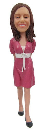 Female Dress Bobblehead #3 (ONLINE ORDER ONLY)