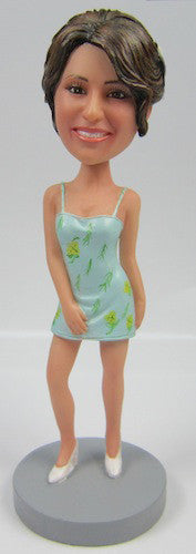 Female Dress Bobblehead #5 (ONLINE ORDER ONLY)