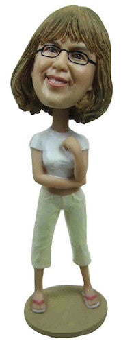Business Woman Bobblehead #11 (ONLINE ORDER ONLY)