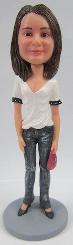 Casual Female Bobblehead #39 (ONLINE ORDER ONLY)