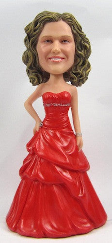 Elegant Dress Bobblehead #8 (ONLINE ORDER ONLY)