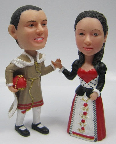 King and Queen Of Hearts Bobbleheads (ONLINE ORDER ONLY)