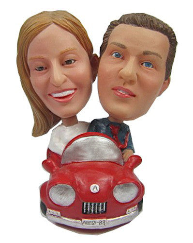 Couple in Car Bobbleheads #3 (ONLINE ORDER ONLY)