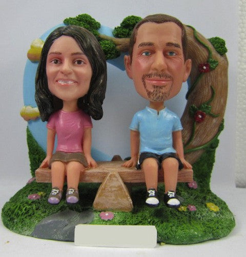 Classic Collectable Styled Couple Bobbleheads #5 (ONLINE ORDER ONLY)