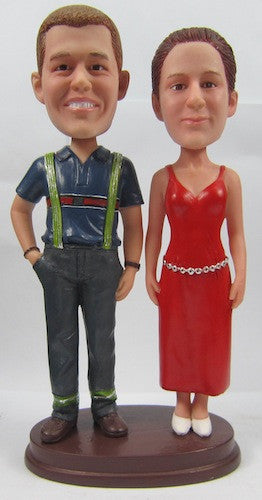 Classic Collectable Styled Couple Bobbleheads #7 (ONLINE ORDER ONLY)