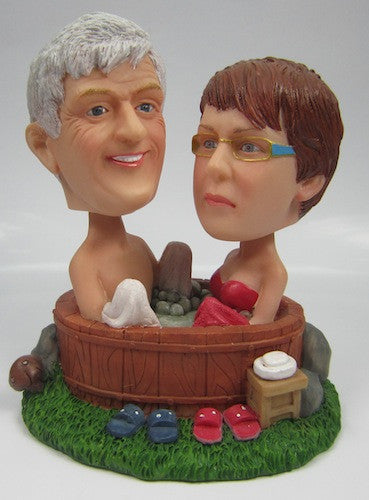Classic Collectable Styled Couple Bobbleheads #8 (ONLINE ORDER ONLY)