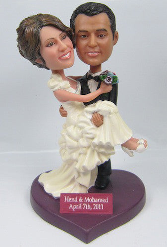 Wedding Couple Bobblehead #15 (ONLINE ORDER ONLY)