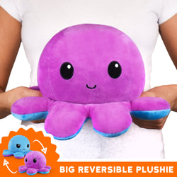 TeeTurtle Big Reversible Octopus: Purple/Blue (Big) (ONLINE ORDER ONLY)