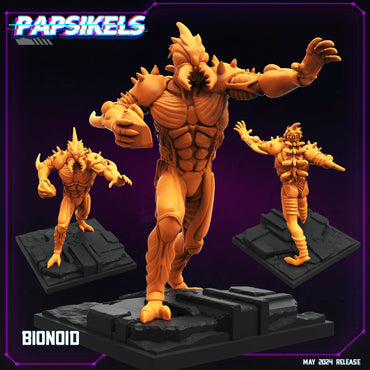 3D Printed Papsikels Bionoid May 2024 Cyberpunk 28mm 32mm (Online Only)