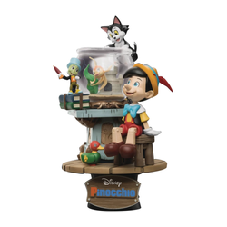 Beast Kingdom: Disney Diorama Stage - Pinocchio 6-Inch Statue DS-058 (ONLINE ORDER ONLY)