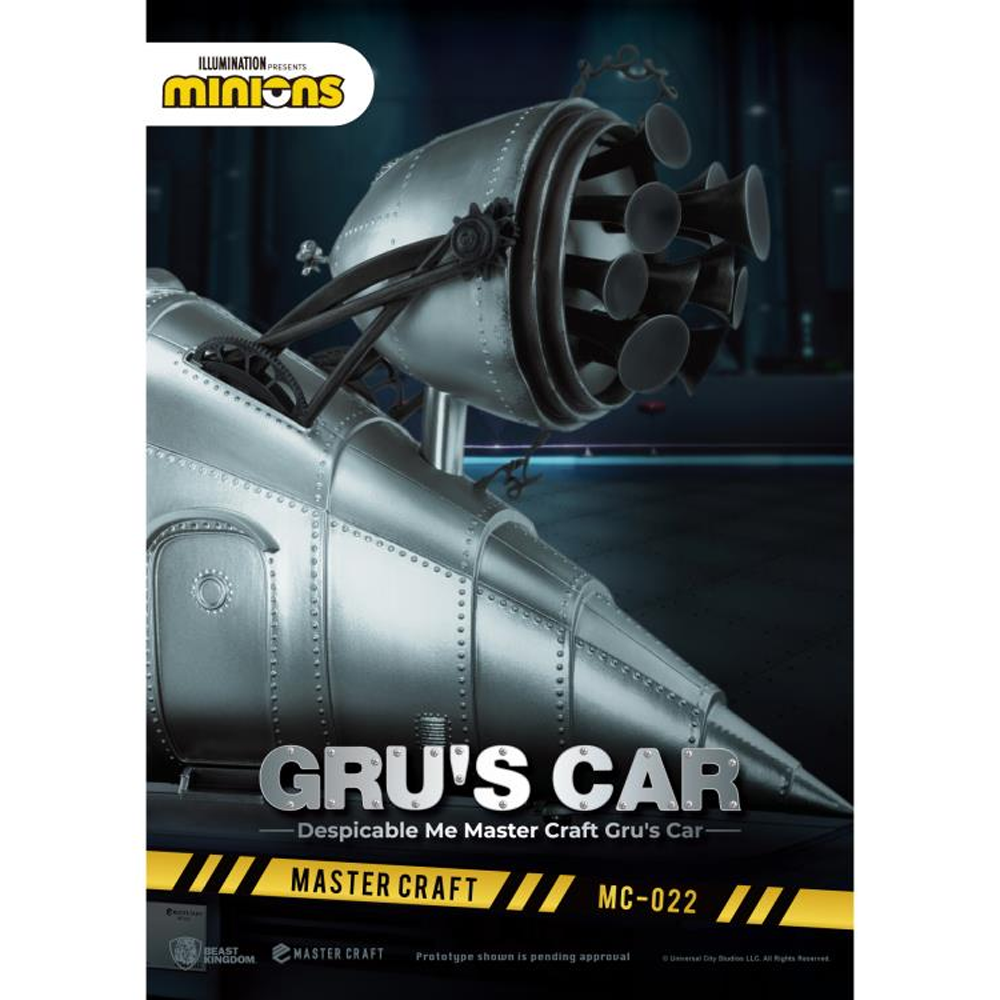 Beast Kingdom: Despicable Me - Master Craft Gru's Car (ONLINE ORDER ONLY)