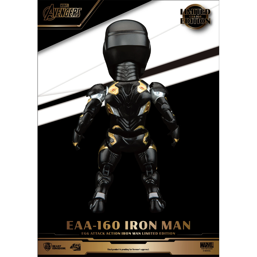 Beast Kingdom: Marvel: Avengers - EAA-160 Iron Man Egg Attack Action Figure (ONLINE ORDER ONLY)