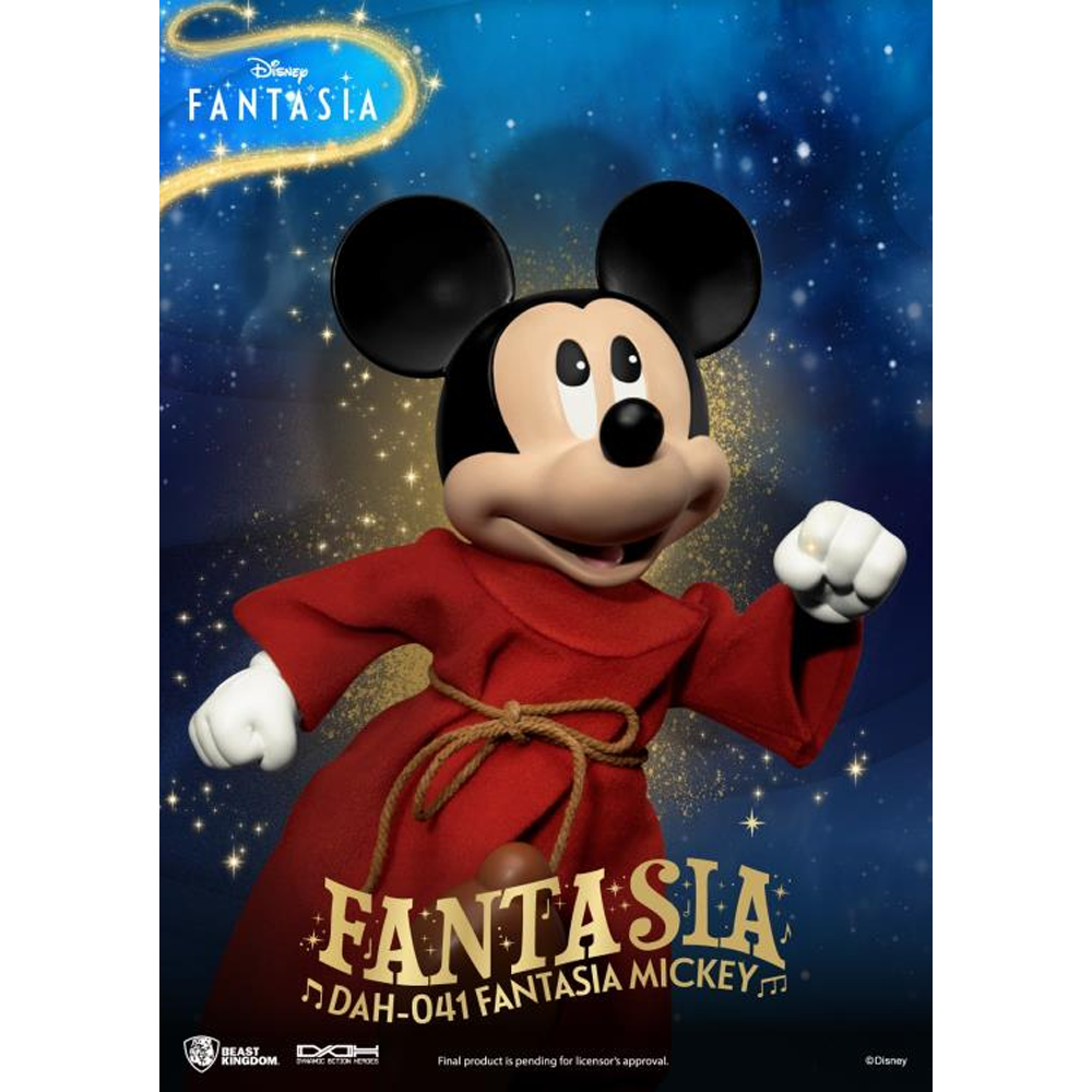 Beast Kingdom: Fantasia - Dynamic 8ction Heroes Sorcerer Mickey DAH-041 (ONLINE ORDER ONLY)