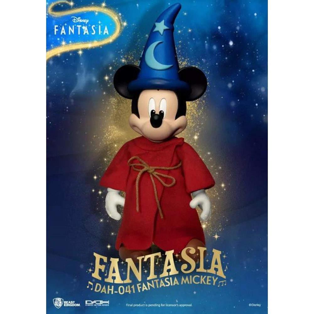 Beast Kingdom: Fantasia - Dynamic 8ction Heroes Sorcerer Mickey DAH-041 (ONLINE ORDER ONLY)