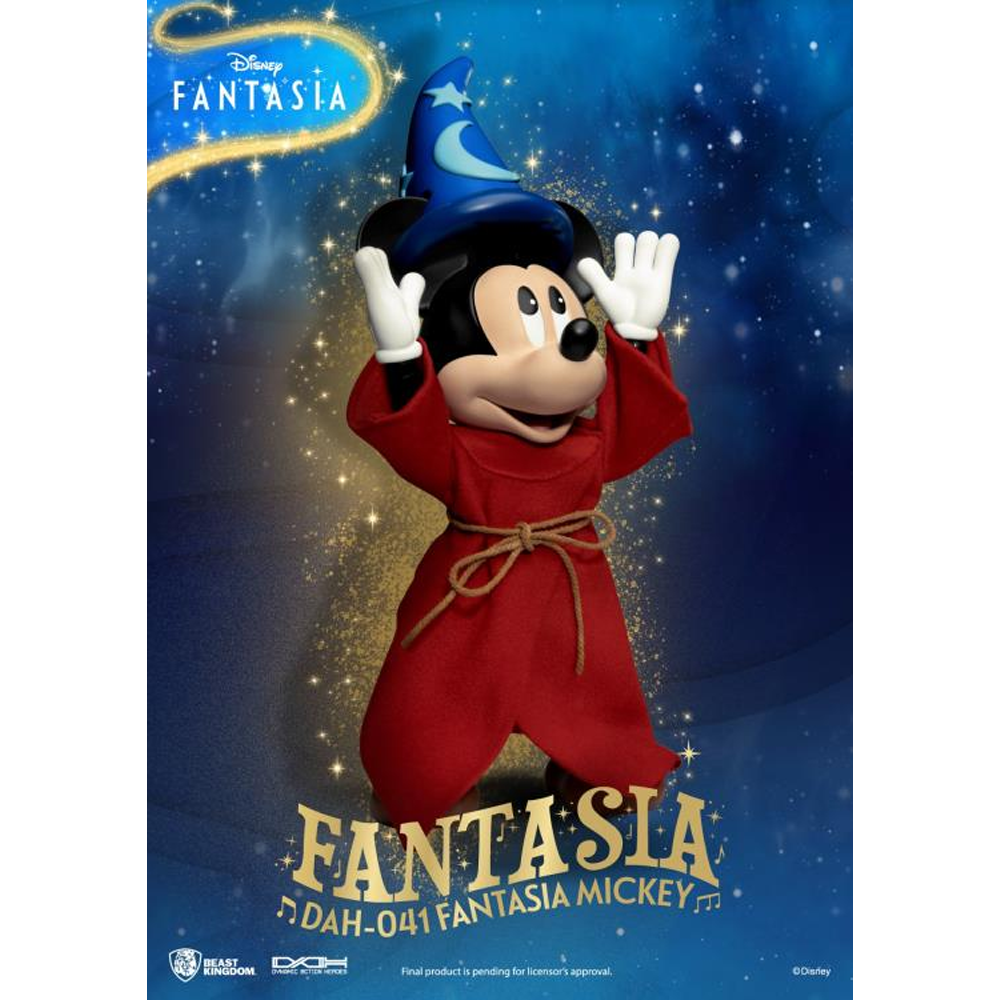 Beast Kingdom: Fantasia - Dynamic 8ction Heroes Sorcerer Mickey DAH-041 (ONLINE ORDER ONLY)