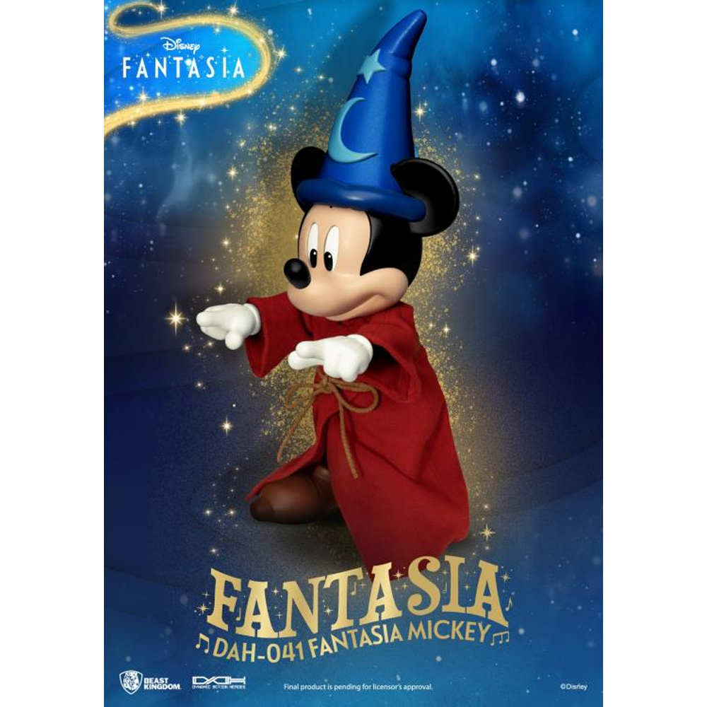 Beast Kingdom: Fantasia - Dynamic 8ction Heroes Sorcerer Mickey DAH-041 (ONLINE ORDER ONLY)