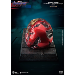 Beast Kingdom: Avengers: Endgame - Master Craft Iron Man Mark L Helmet (Battle Damaged) MC-038 (ONLINE ORDER ONLY)